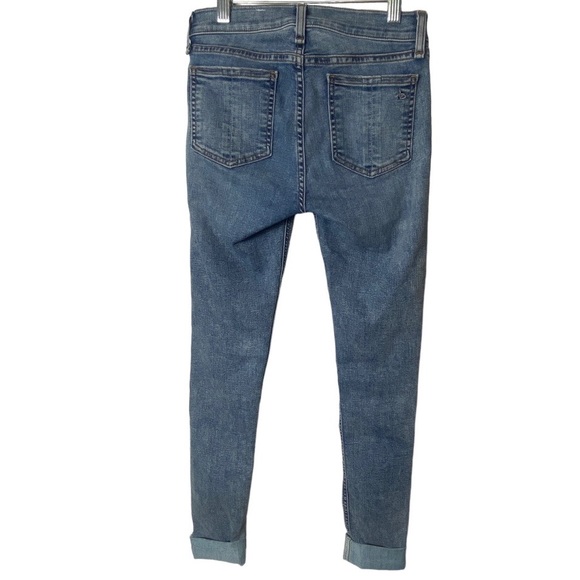 Rag & Bone Skinny Jeans Double Down Light Wash - Picture 2 of 5